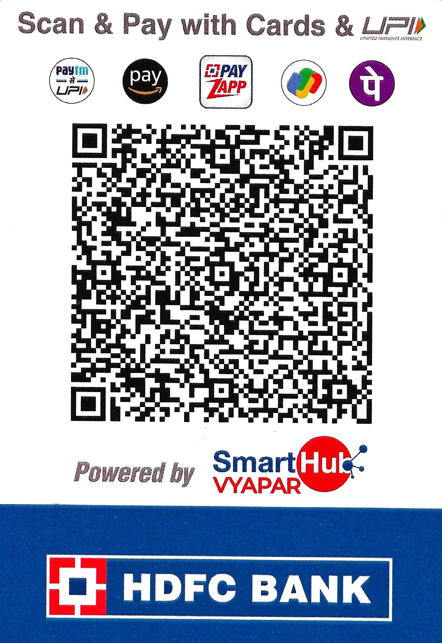 QR Code for Payment